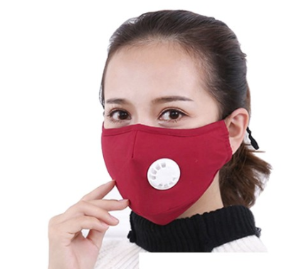 Fashion Thicken Anti Wind Mouth Muffle Anti Air Pollution Mouth Mask With Filter