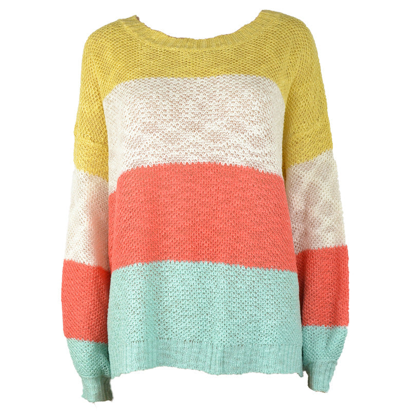 Striped sweater sweater