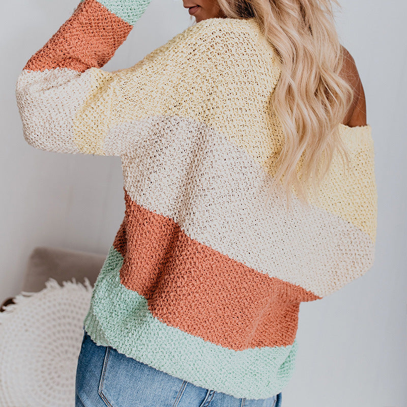 Striped sweater sweater