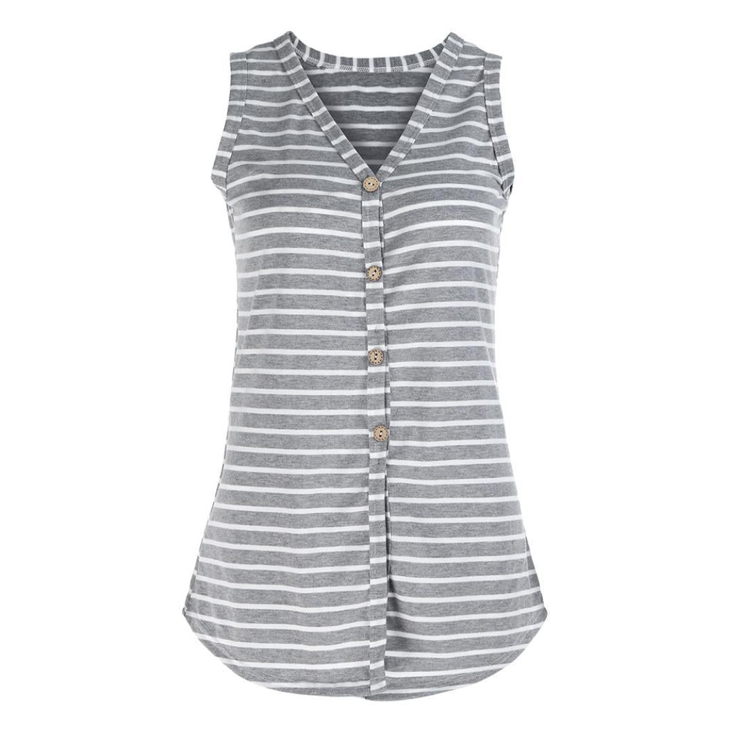 Summer Versatile Women's Multi-color Sleeveless Vest Outer Wear T-shirt