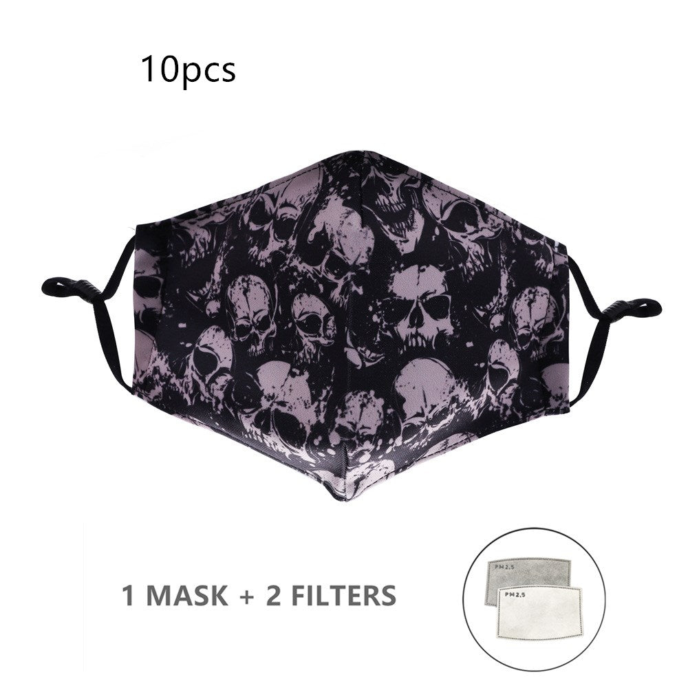 Printed protective filter pm2.5 mask