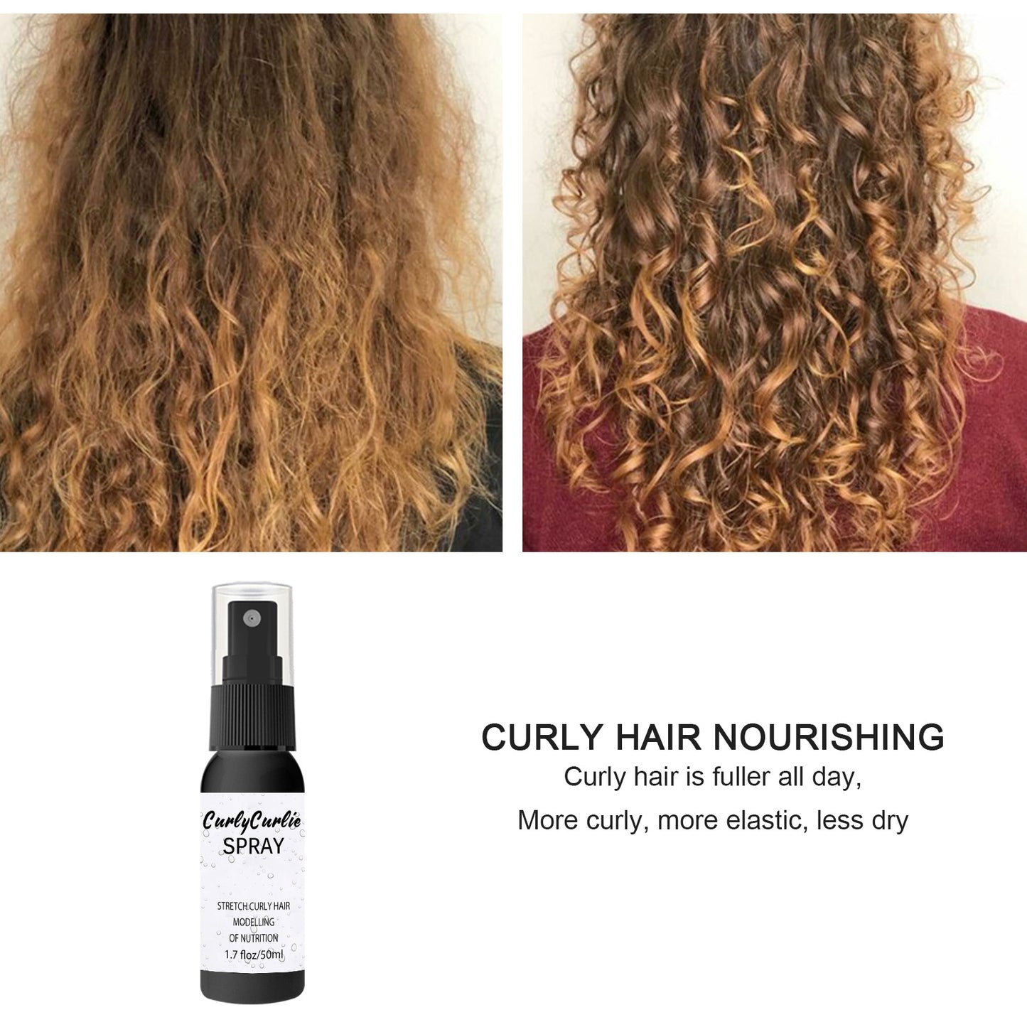 Curly Hair Styling Oil Moisturizing Essence Mist