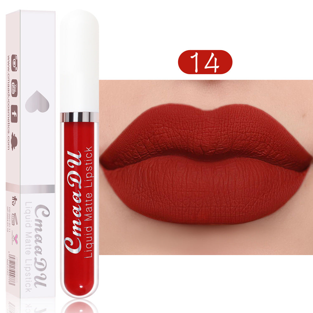 Matte Non-stick Cup Waterproof Long-lasting Lip Gloss