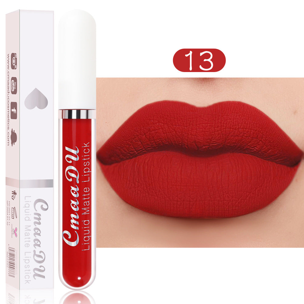 Matte Non-stick Cup Waterproof Long-lasting Lip Gloss