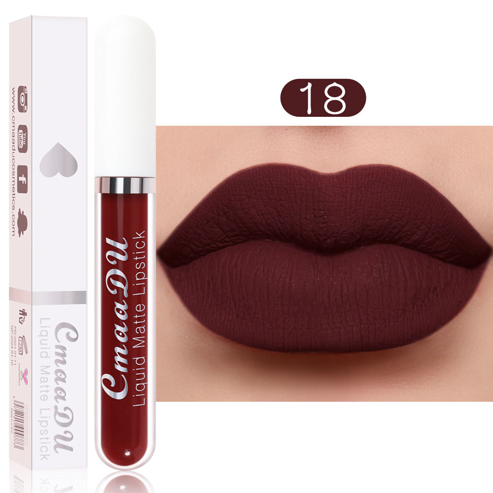 Matte Non-stick Cup Waterproof Long-lasting Lip Gloss