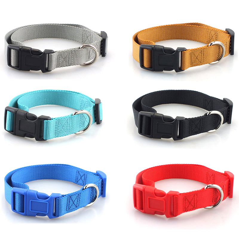 Plain Polyester Collar Nylon Pet Supplies