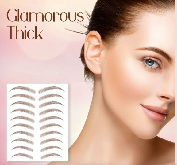 Ecological Waterproof Natural Simulation Eyebrow Stickers
