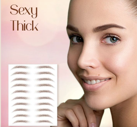Ecological Waterproof Natural Simulation Eyebrow Stickers