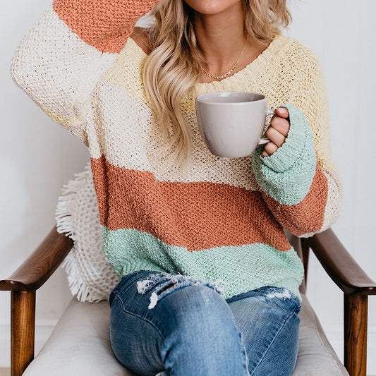 Striped sweater sweater